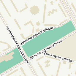 Комендантский Проспект - станция метро на карте Петербурга
