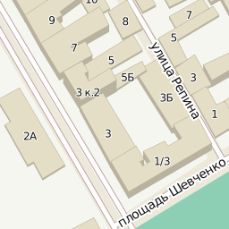 Университетская набережная, дом 17 на карте Санкт-Петербурга